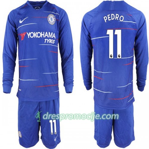 Chelsea Dres Pedro 11 Dječji Domaći 2018/19 Dugim Rukavima Chelsea Dres Pedro 11 Dječji Domaći 2018/19 Dugim Rukavima